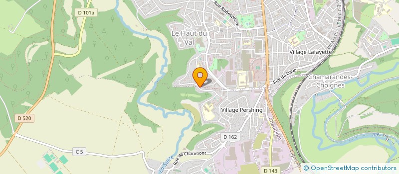 localisation de l'entreprise MONSIEUR AREN ASLIKYAN à CHAUMONT