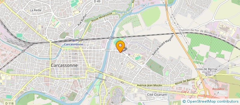 localisation de l'entreprise MONSIEUR AREN BABAYAN  CARCASSONNE