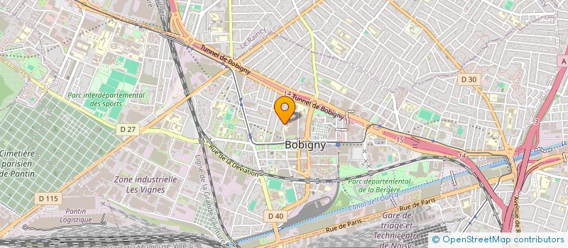 localisation de l'entreprise MONSIEUR AREND-JAN OUD  BOBIGNY