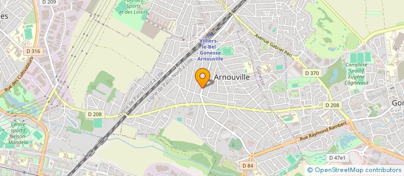 localisation de l'entreprise MONSIEUR ARES DAD  ARNOUVILLE