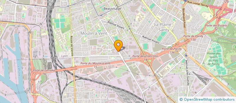 localisation de l'entreprise MONSIEUR ARESKI ABDELBOST  VENISSIEUX