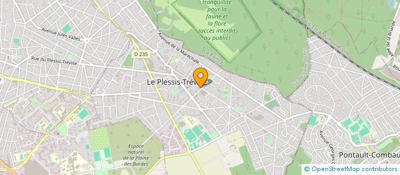 localisation de l'entreprise MONSIEUR ARESKI LEROUL  LE PLESSIS-TREVISE