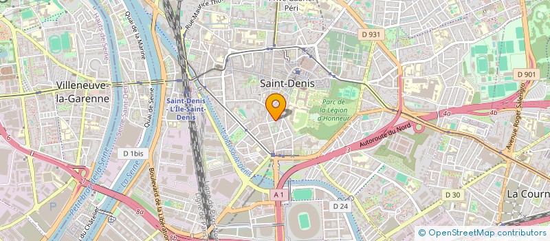localisation de l'entreprise MONSIEUR ARESLAN AOUADI à SAINT-DENIS