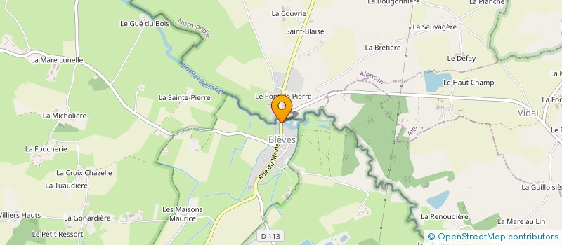 localisation de l'entreprise MONSIEUR AREZKI ALKAMA  BLEVES