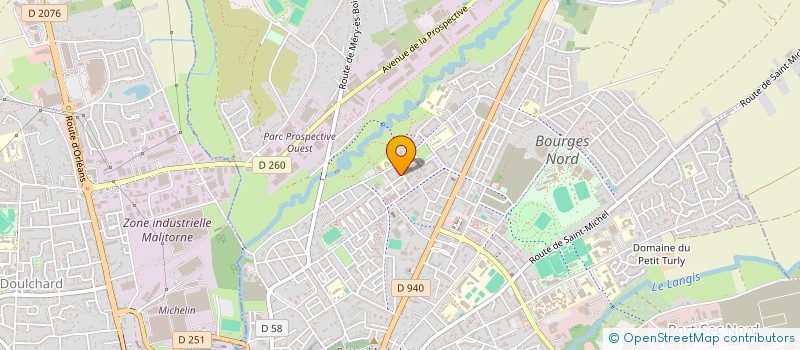 localisation de l'entreprise MONSIEUR AREZKI BABOURI  BOURGES