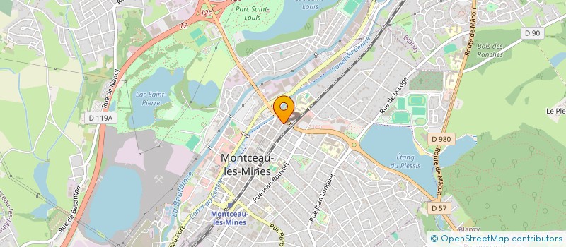 localisation de l'entreprise MONSIEUR AREZKI BOUCHERAK à MONTCEAU-LES-MINES