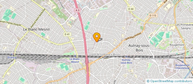 localisation de l'entreprise MONSIEUR AREZKI BOUKRIF à AULNAY-SOUS-BOIS
