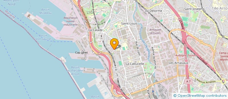 localisation de l'entreprise MONSIEUR AREZKI BOUMEDINE à MARSEILLE