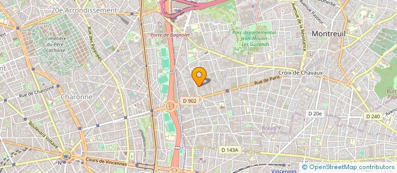 localisation de l'entreprise MONSIEUR AREZKI BOUSEKSOU à MONTREUIL