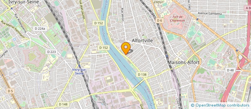 localisation de l'entreprise MONSIEUR AREZKI FERHANI à ALFORTVILLE