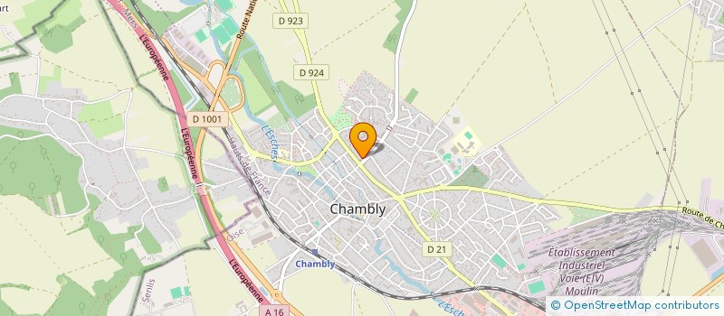 localisation de l'entreprise MONSIEUR AREZKI HABCHI  CHAMBLY