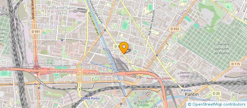 localisation de l'entreprise MONSIEUR AREZKI HAMDI  NOISY-LE-GRAND