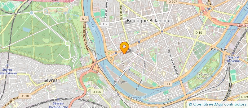 localisation de l'entreprise MONSIEUR AREZKI HAMRI à BOULOGNE-BILLANCOURT