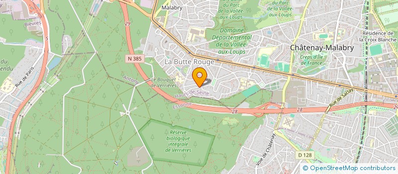 localisation de l'entreprise MONSIEUR AREZKI HELLAL  CHATENAY-MALABRY