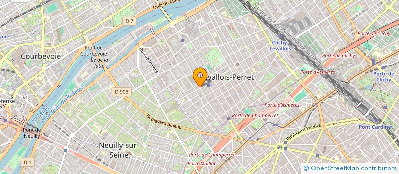 localisation de l'entreprise MONSIEUR AREZKI IBAZATENE à LEVALLOIS-PERRET