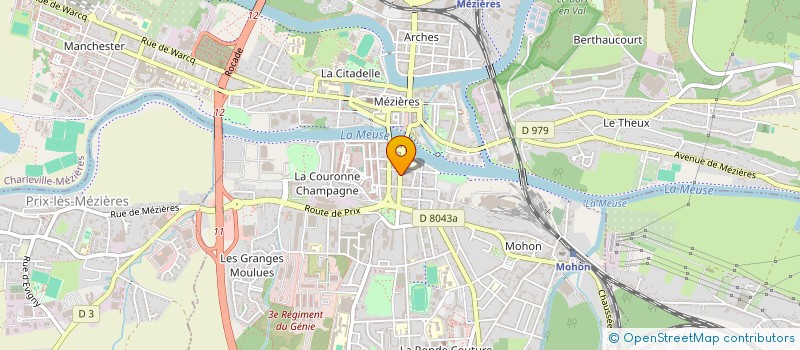 localisation de l'entreprise MONSIEUR AREZKI IBRAHIM  CHARLEVILLE-MEZIERES
