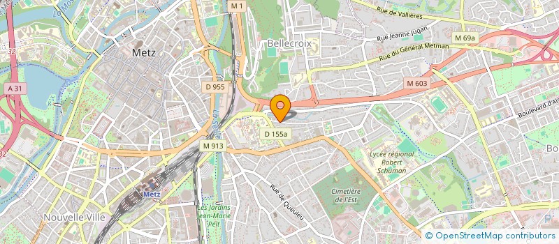 localisation de l'entreprise MONSIEUR AREZKI KEDOUI  METZ