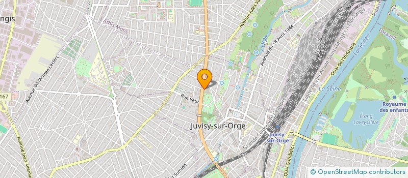 localisation de l'entreprise MONSIEUR AREZKI LOUNES  JUVISY-SUR-ORGE