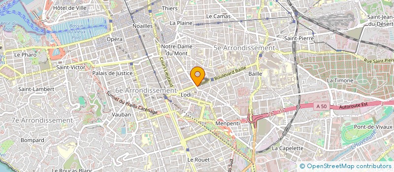 localisation de l'entreprise MONSIEUR AREZKI MAMECHE à MARSEILLE