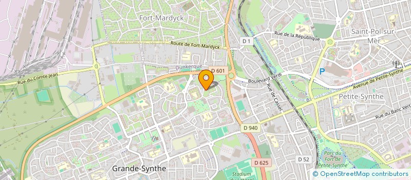 localisation de l'entreprise MONSIEUR AREZKI MANSOURI à GRANDE-SYNTHE
