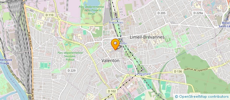 localisation de l'entreprise MONSIEUR AREZKI MANSOURI  VALENTON