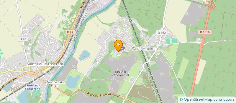 localisation de l'entreprise MONSIEUR AREZKI MAROUF  SAINT-MAXIMIN