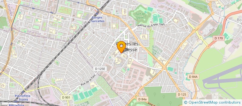 localisation de l'entreprise MONSIEUR AREZKI MAZRI  GARGES-LES-GONESSE