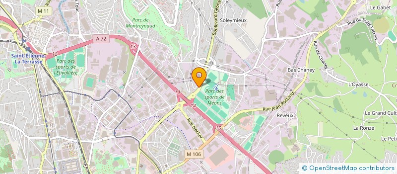 localisation de l'entreprise MONSIEUR AREZKI MESSAOUDI à SAINT-ETIENNE