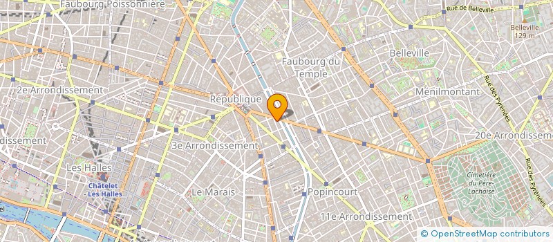 localisation de l'entreprise MONSIEUR AREZKI MOUHOUB  PARIS