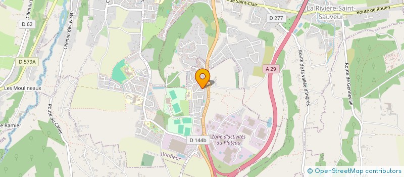 localisation de l'entreprise MONSIEUR AREZKI SAIDANI  HONFLEUR