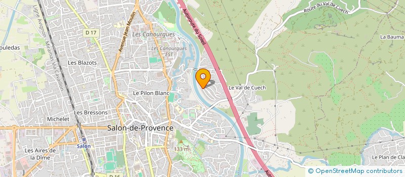 localisation de l'entreprise MONSIEUR AREZKI TALEB  SALON-DE-PROVENCE