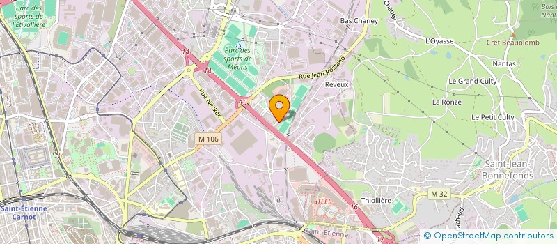 localisation de l'entreprise MONSIEUR AREZKI TAYAKOUT à SAINT-ETIENNE