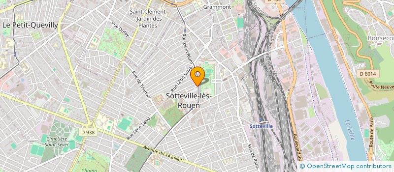 localisation de l'entreprise MONSIEUR AREZKI YACHIR  SOTTEVILLE-LES-ROUEN