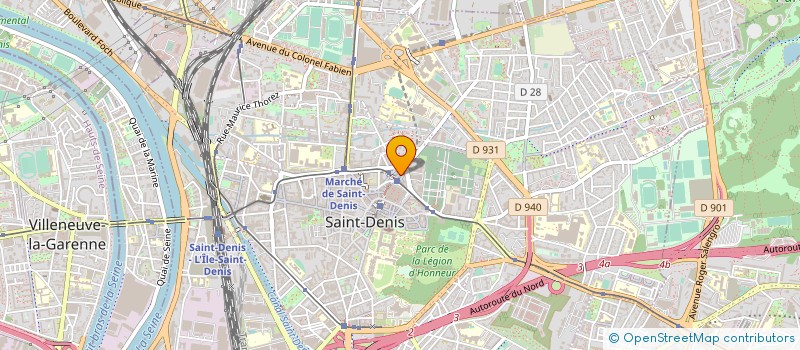 localisation de l'entreprise MONSIEUR ARFACHADE MCHANGAMA à SAINT-DENIS