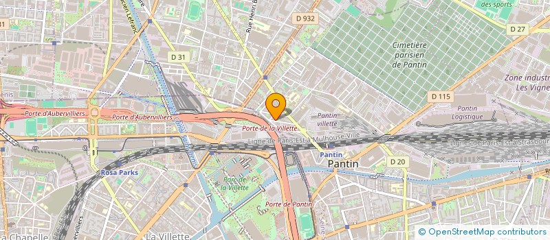 localisation de l'entreprise MONSIEUR ARFAN DIAKHABY à PANTIN