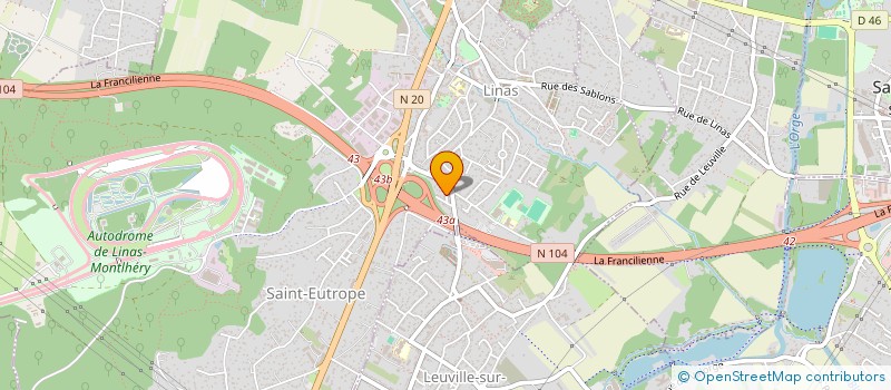 localisation de l'entreprise MONSIEUR ARFATH DJANY à LINAS