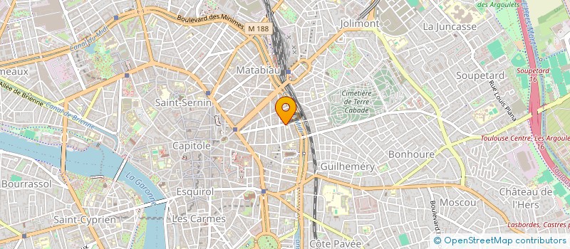 localisation de l'entreprise MONSIEUR ARGAM MOURADOV  AUTERIVE