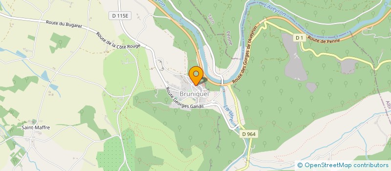 localisation de l'entreprise MONSIEUR ARGISHTI AVETISYAN  BRUNIQUEL