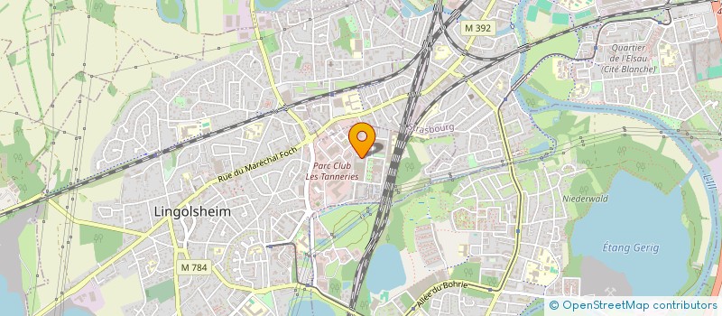 localisation de l'entreprise MONSIEUR ARHUN SADAY  LINGOLSHEIM