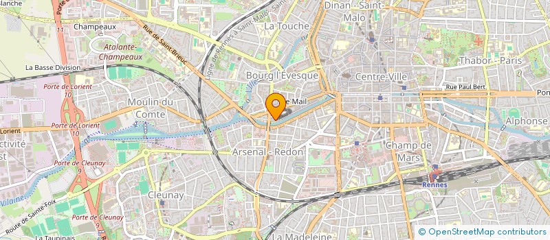 localisation de l'entreprise MONSIEUR ARHUR SALLES  RENNES