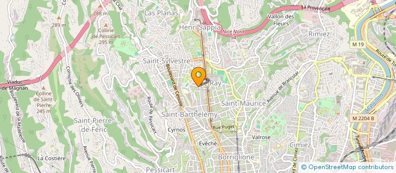 localisation de l'entreprise MONSIEUR ARI LEMOUSSU à NICE