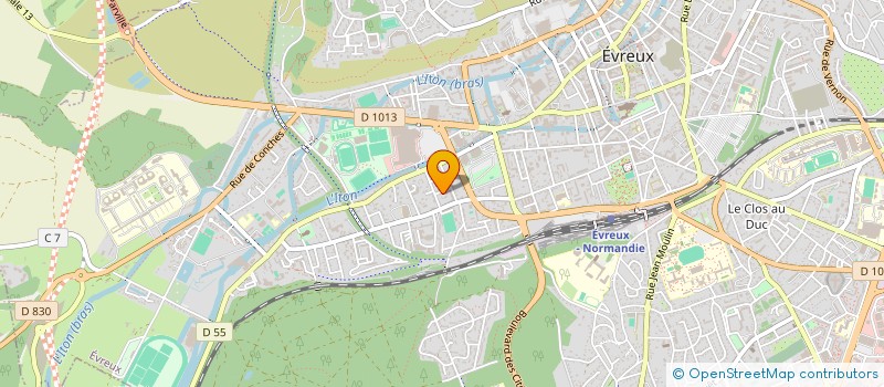 localisation de l'entreprise MONSIEUR ARI NOORI  EVREUX