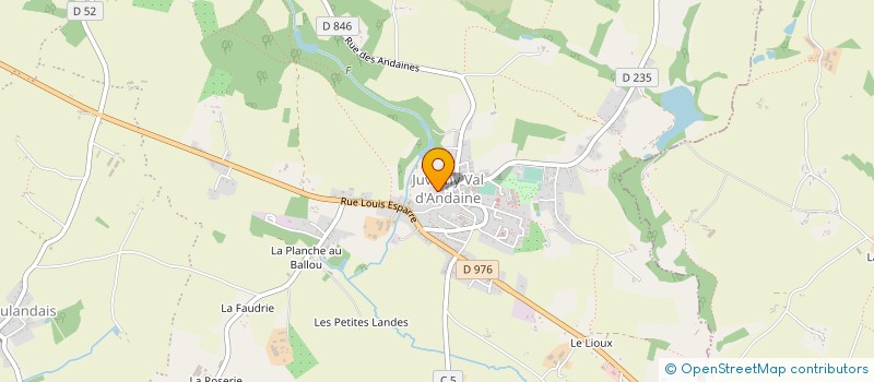localisation de l'entreprise MONSIEUR ARI VILHJALMSSON à RIVES D'ANDAINE
