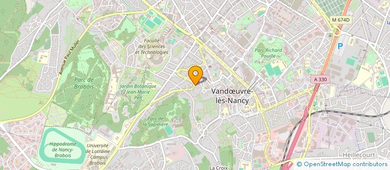 localisation de l'entreprise MONSIEUR ARIAN KALTANI à VANDŒUVRE-LES-NANCY