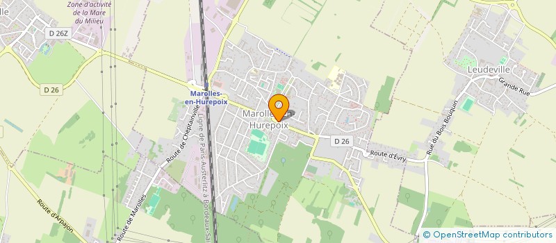 localisation de l'entreprise MONSIEUR ARIAN NOVEIR à MAROLLES-EN-HUREPOIX