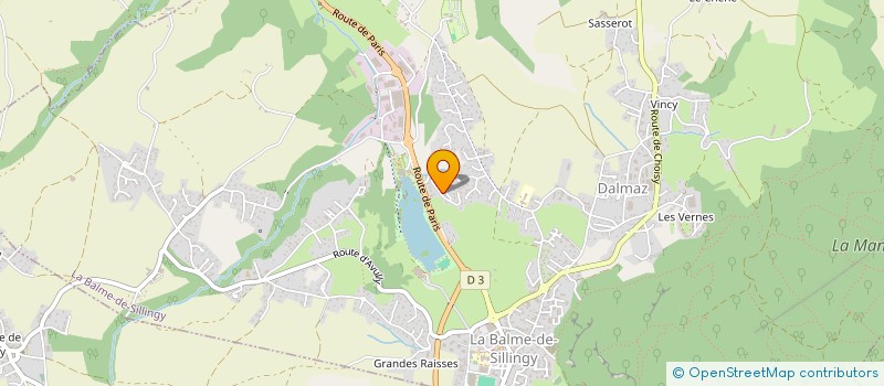 localisation de l'entreprise MONSIEUR ARIAN RAFUNA  LA BALME-DE-SILLINGY