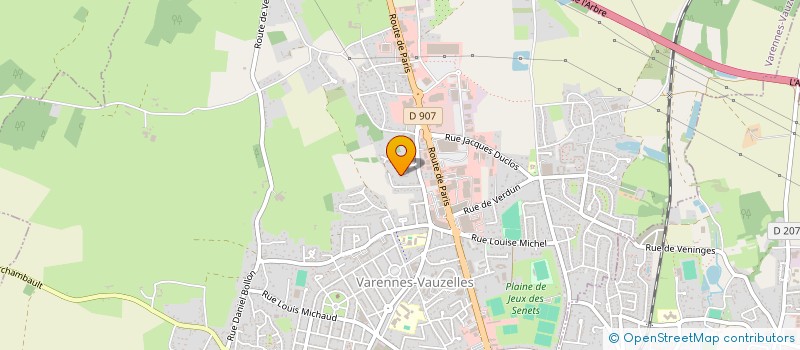 localisation de l'entreprise MONSIEUR ARIANIT MERNICA  VARENNES-VAUZELLES