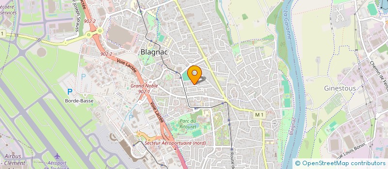 localisation de l'entreprise MONSIEUR ARIBI BENBRAHIM à BLAGNAC