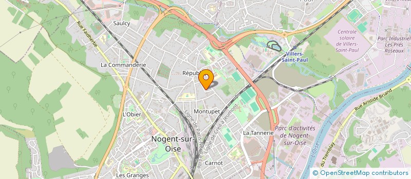 localisation de l'entreprise MONSIEUR ARIDJA MIEZI  NOGENT-SUR-OISE