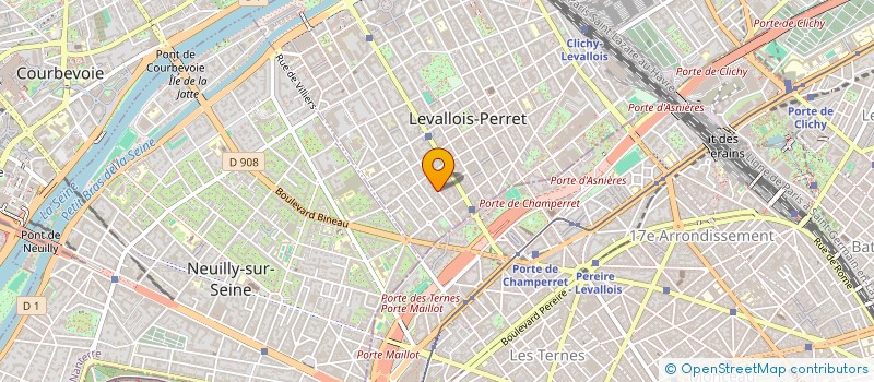 localisation de l'entreprise MONSIEUR ARIE AZRIA à LEVALLOIS-PERRET